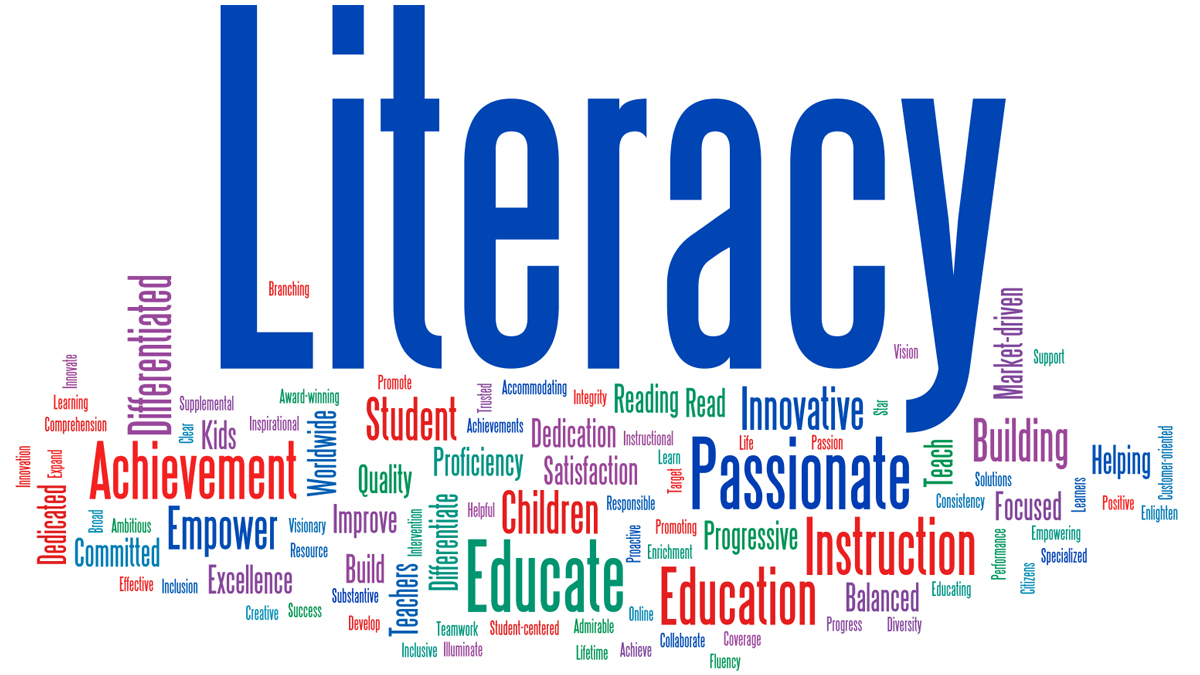 How can the vLE and Ministry sponsored digital resources support Literacy?